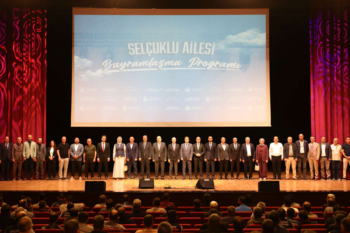 Selçuklu ailesi bayramda buluştu: Başarının temelinde gönül belediyeciliği var 2